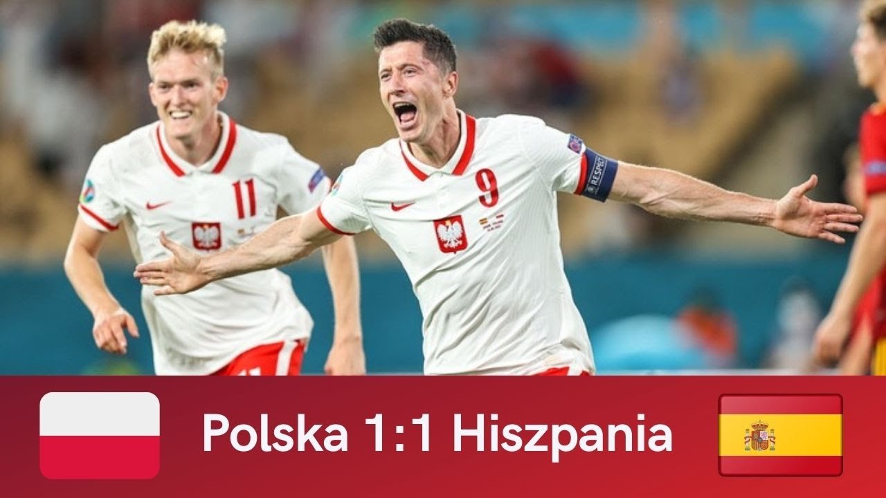 Polska Hiszpania 11 Skrót Meczu Euro 2020 