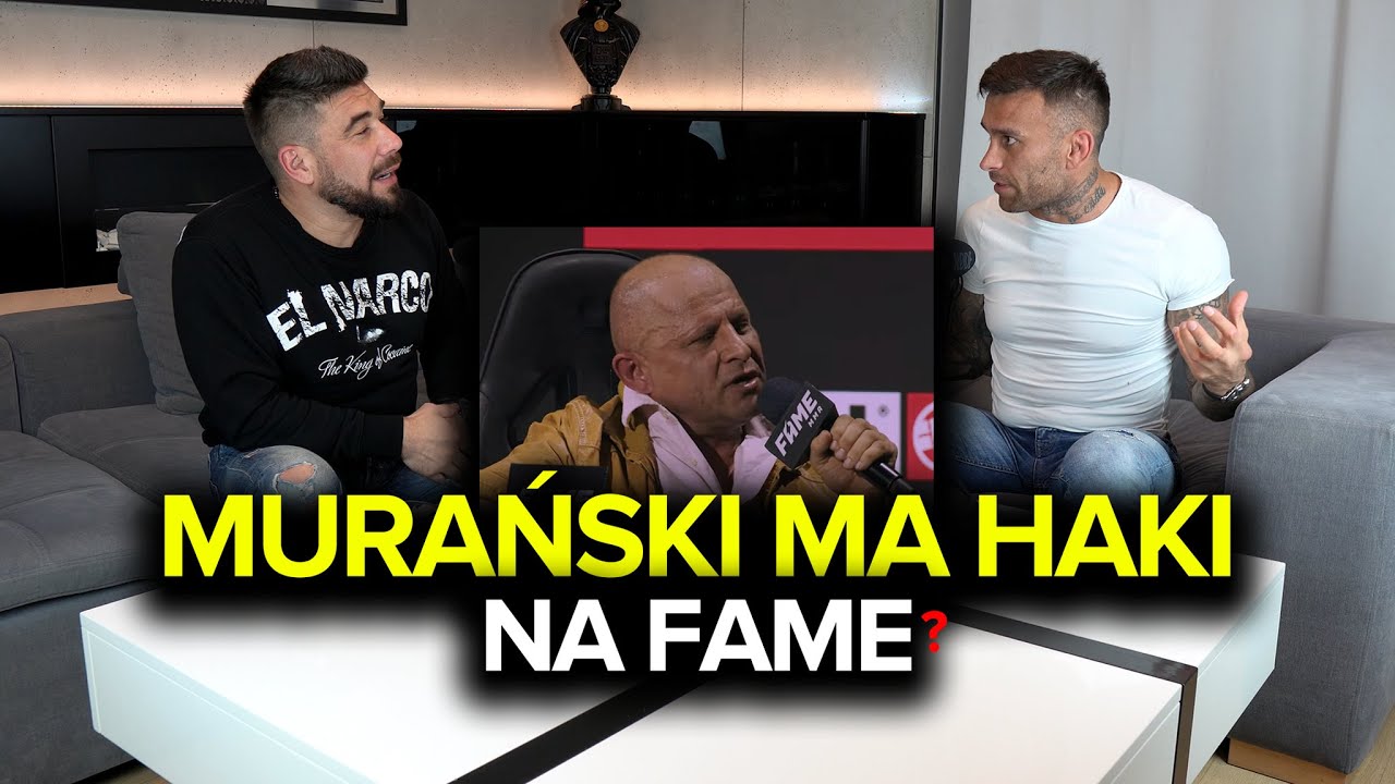 Konferencja Fame Mma 15 Franio Paramaxil MuraŃski TaŃcula Szalony Reporter Dubiel Blonsky 1933